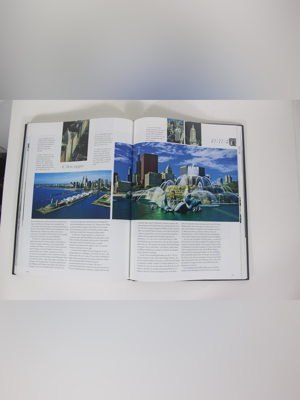 2005 Great Cities of the World Hard Cover Coffee Table Book Travel Black Gold - Picture 13 of 13